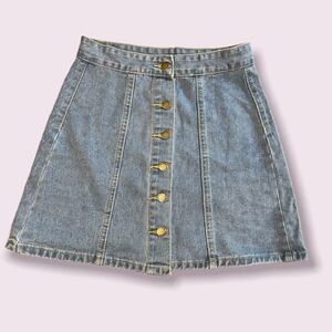 Shein Denim Skirt   